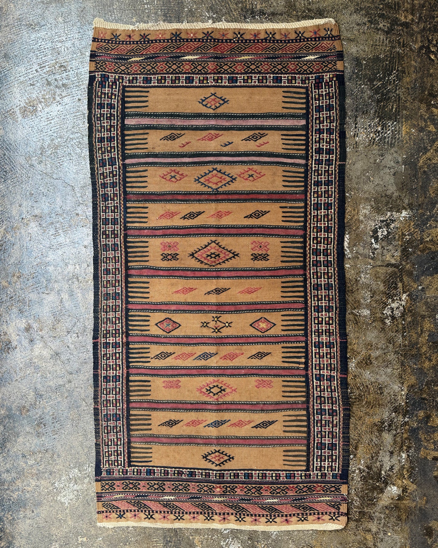 Antique Kurdish Kilim Sofreh