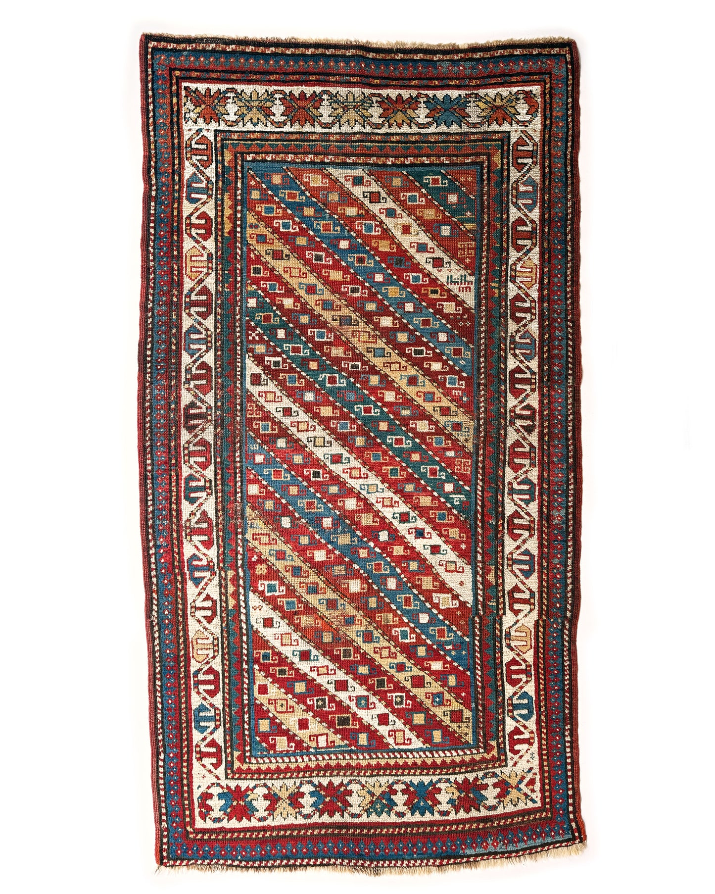 Antique Caucasian Rug