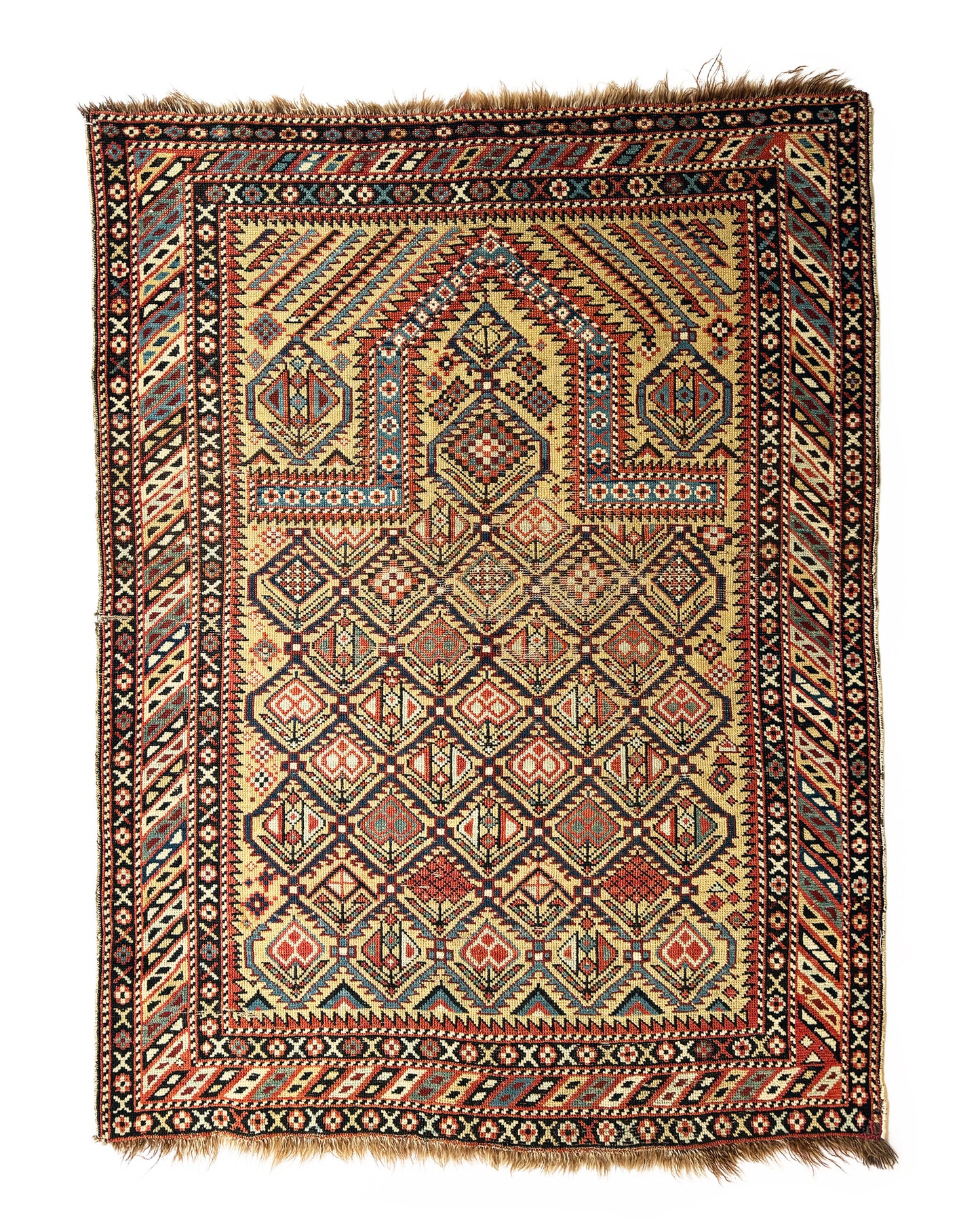 Antique Caucasian Rug