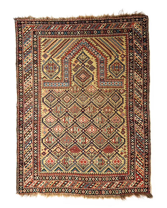 Antique Caucasian Rug