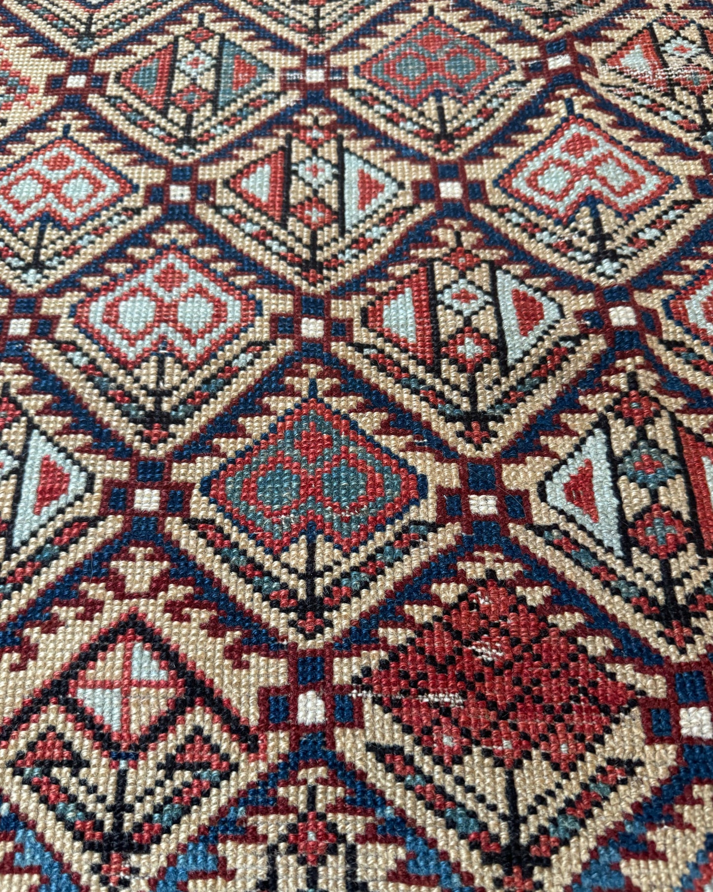 Antique Caucasian Rug