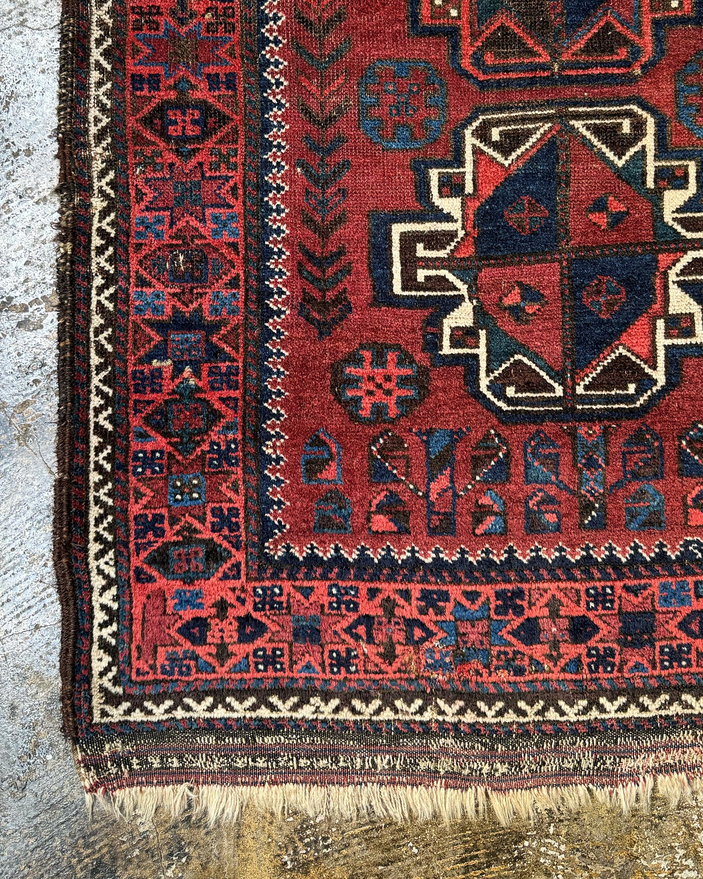 Antique Baluch Rug